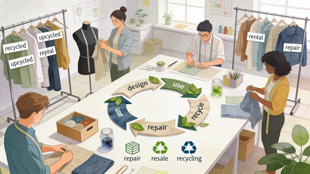 Sustainable and Circular Fashion